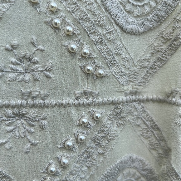 Sundance 100% silk embroidered with pearls dress - Picture 7 of 8